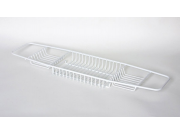 Delfinware White Bath Tray (Size: 53mm x 680mm x 185mm)